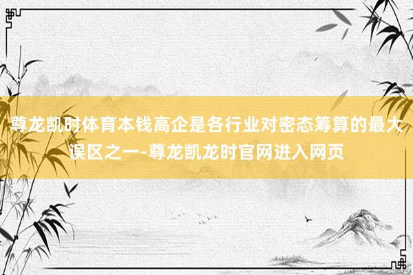 尊龙凯时体育本钱高企是各行业对密态筹算的最大误区之一-尊龙凯龙时官网进入网页